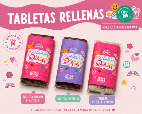 Tabletas rellenas 🍫