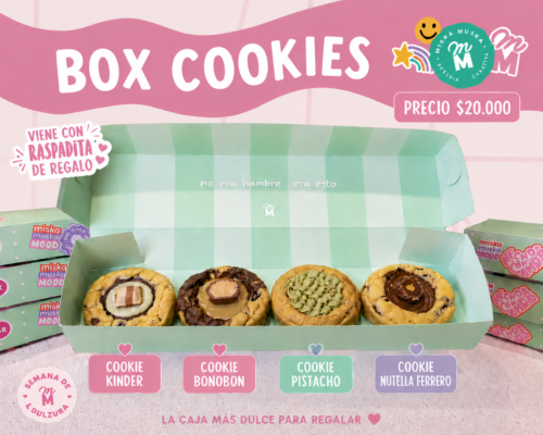 Box cookies semana de la dulzura 🍪