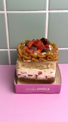 Mini torta de frutillas 🍓